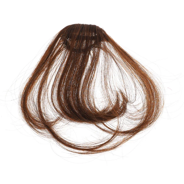 Moda One Piece Clip en poni para el cabello / flecos / extensiones de cabello falso
