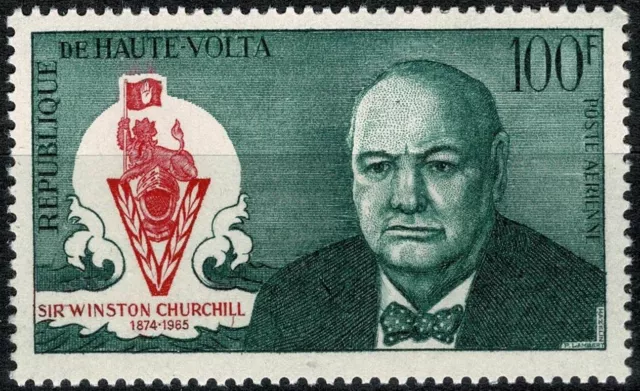 HAUTE VOLTA 1966 WINSTON CHURCHILL  YT  PA n° 32 neuf ★★ luxe / MNH