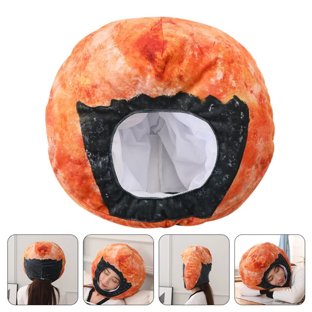 Chapeau Onigiri Peluche Enfant Couvre-chef De Costume Fête Nourriture Nouveauté