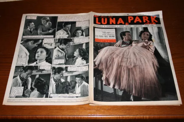 Luci Del Luna Park Fotoromanzo=1952/11=Cover Franco Andrei=Irma Sain=Tajoli L.=