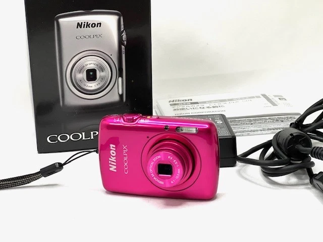 【レア】Nikon COOLPIX S01 ピンク Rare Nikon COOLPIX S01 Pink | eBay