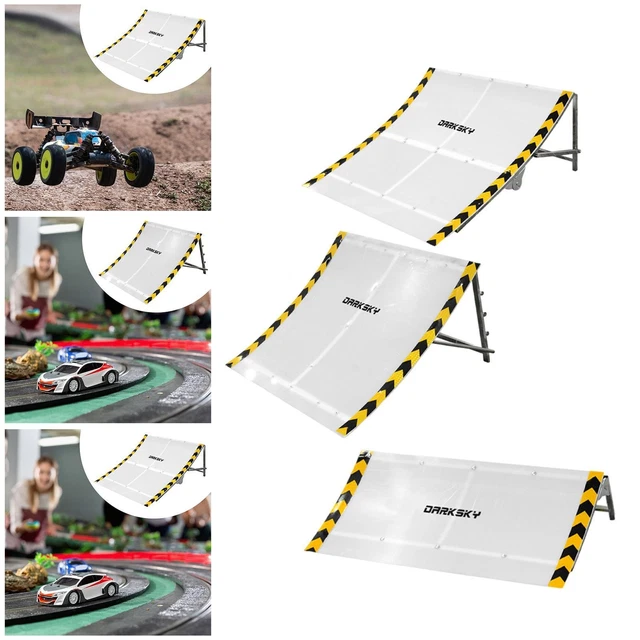 RC CAR JUMP Ramp Jumping Platform Sturdy Structure Lightweight Portable ...