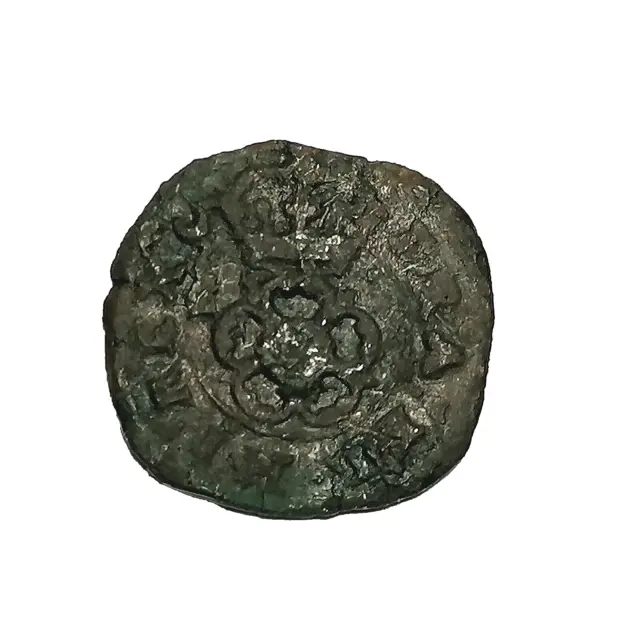 Charles 1st - Rose Farthing - 1C - Hammered Copper coin