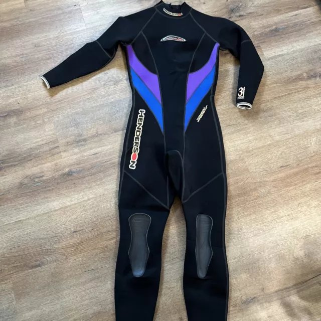 Henderson 3mm Women's Hyperstretch Body Suit Diving Surfing USA Made Size 10