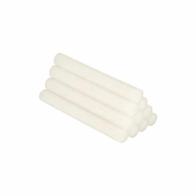 Bâtons de colle thermofusible Salki 430406 Universel Ø 12 x 95 mm Blanc [12 U