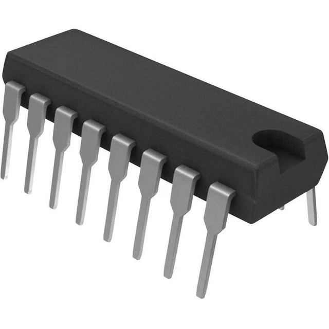 Lot De 2 Circuits Intégrés Signetics 7475N - Boîtier DIP 16 Broches - Occasion (traces Possibles)