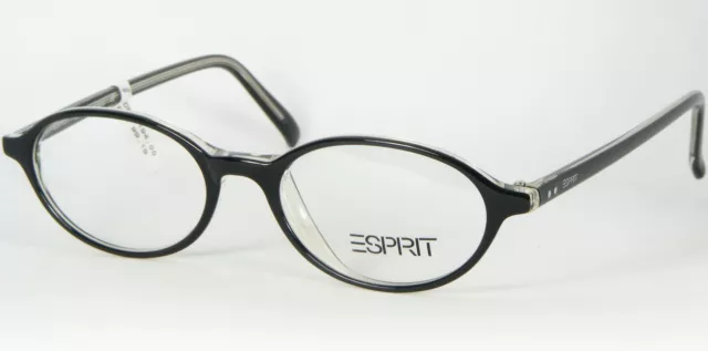 ESPRIT 9095 COLOR-910 BLACK /CLEAR EYEGLASSES GLASSES PLASTIC FRAME 47-17-140mm