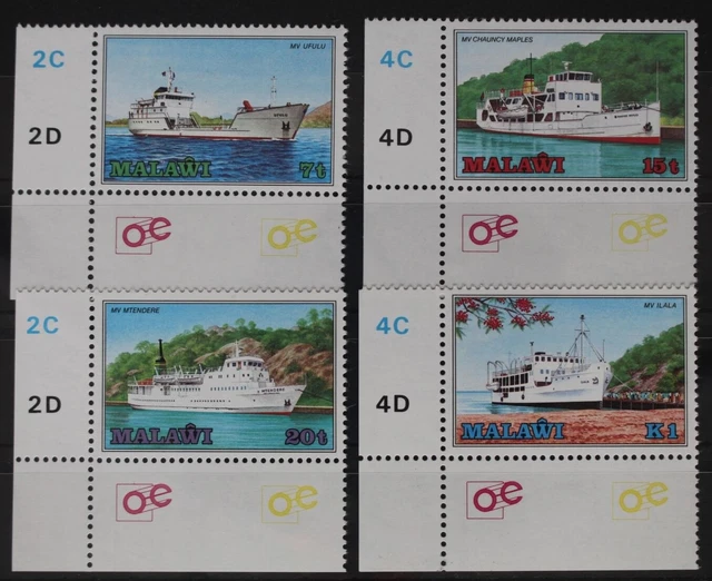 Malawi 449-452 postfrisch #WP479
