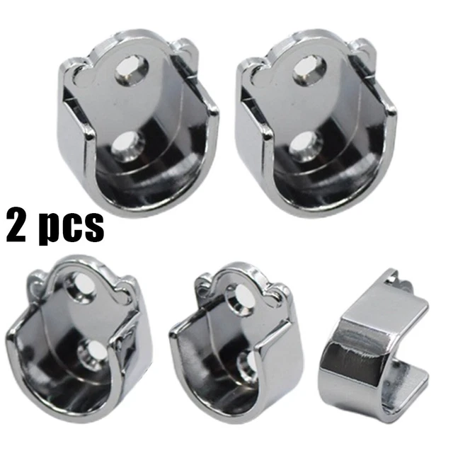 Armadio premium lega di zinco armadio asta supporti set da 2