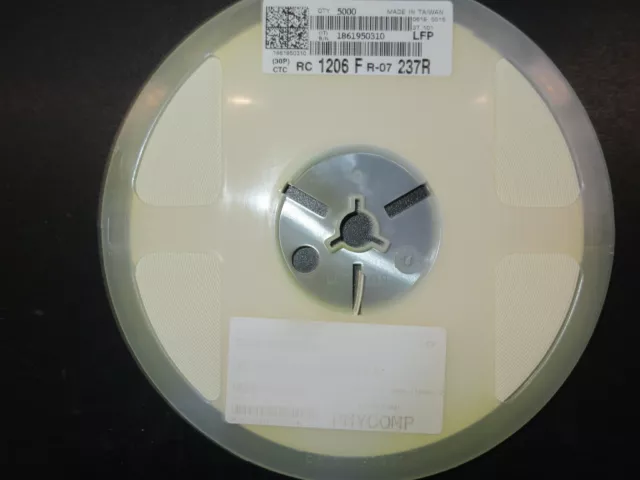 SMD Resistor Widerstand 237 Ohm 1% 0,25W 1206 5000x