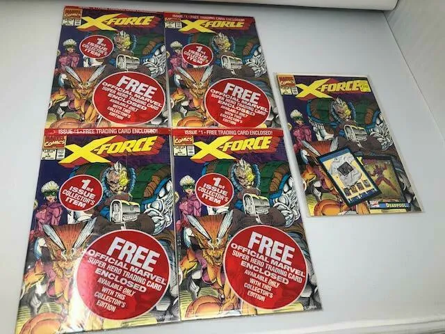 Lot of 38 Marvel Comics X-Force #1-31 w/ Duplicates.  Minus Issue #5