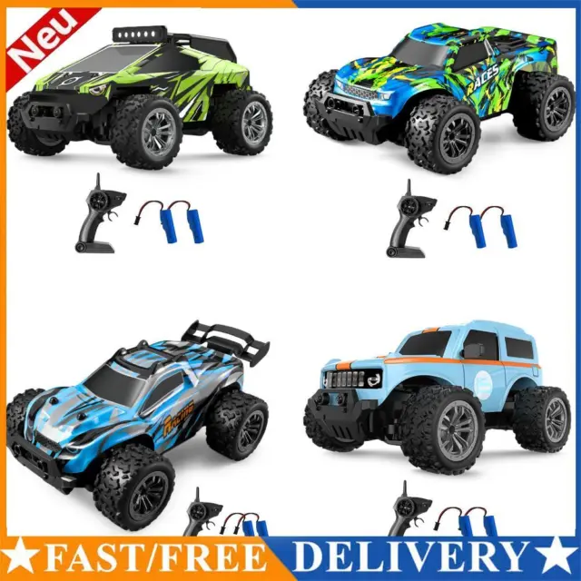 Tecnock Remote Control Car, 1:16 Scale 25 Km/h Fast RC Cars for  Adults,2.4GHz Off Road RC Truck Toys with LED Headlight and Rechargeable  Battery,Gift