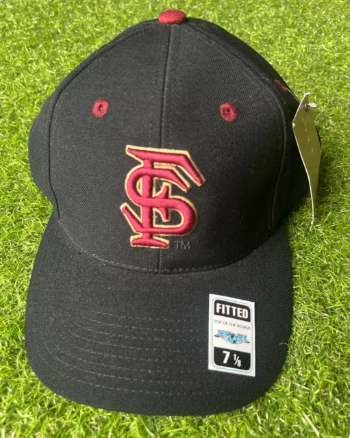 Florida State Seminoles Hat Cap Men Fitted 7 1/8 FSU NCAA Football Wool NWT