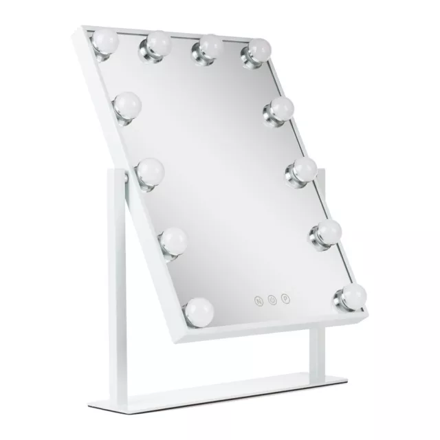 Espejo Iluminado Maquillaje LED De 41x30Cm Regulable Blanco Envió 24Horas 3