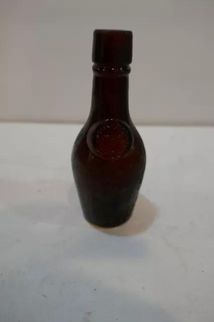 Antique SMALL SIZE Hand Blown Paul Jones Whiskey Seal Bottle Louisville Kentucky