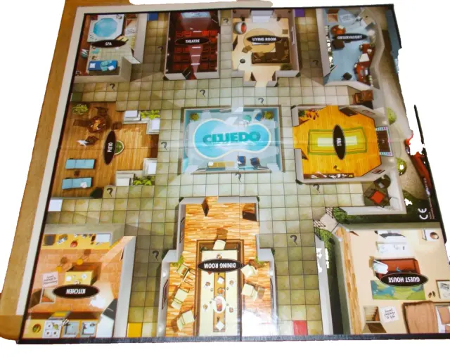 Cluedo - Discover The Secrets - Playing Board