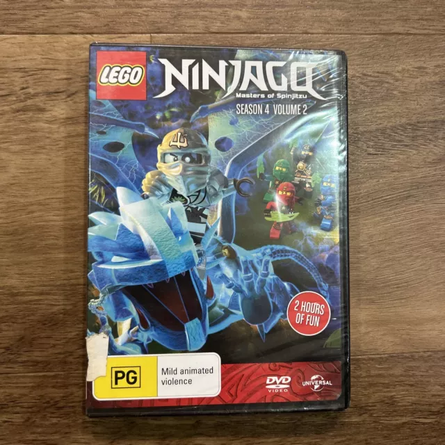Lego Ninjago Masters of Spinjitzu Season 4 Volume 2 DVD Brand New And Sealed