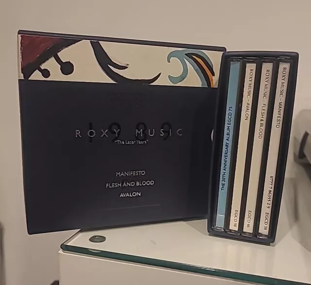 Roxy Music - The Later Years 4xCD Rare Box Set 1989 Ltd Edition NM Bryan Ferry