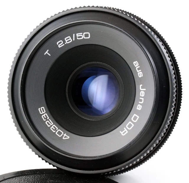 CARL ZEISS JENA M42 Objektiv TESSAR T 2.8/50 Adlerauge 50mm F/2.8 TOP CONDITION