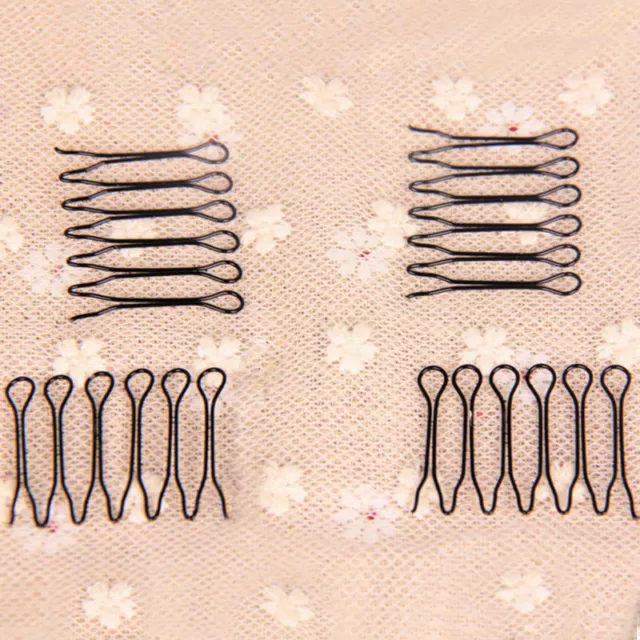 10pcs New Black Fringe Lnvisible Hair Clip Comb Hairpin Bobby Pin Headband 2