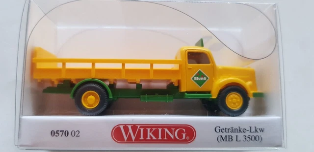 Figurine Camion Minichamps Mercedes Benz L 3500 - Libella Getränkewagen - Échelle 1:43 - Neuve