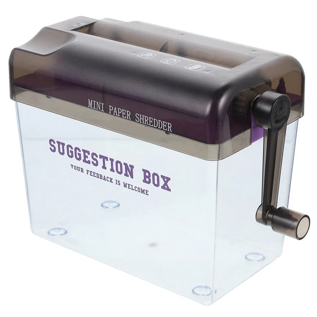 bureau de déchiqueteuse à main small shredder manual manual shredder office