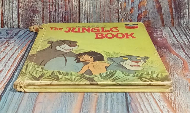 Walt Disney's The Jungle Book (1974, Hardcover) Book Club Edition 15