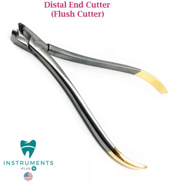 Distal End Cutter Flush Cut Dental Orthodontic Hold Archwire Plier TC 14cm