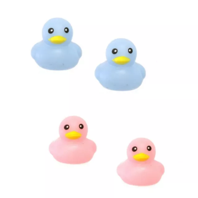 10 PC 2" Rubber Duck Baby Shower Game Favors Decorations Ducky Theme Pink Blue