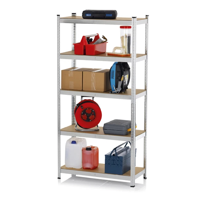 Scaffale EASYmaxx Per Carichi Pesanti - 875 Kg Portata, Montaggio Senza Viti - Foto 11