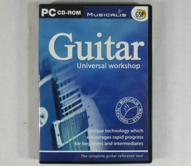 "Musicalis Guitar Universal Workshop" Pc Cd-Rom For Beginners And Intermediates