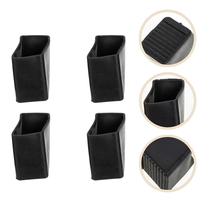 4pcs Scaletta antiscivolo Pads Gomma Ladder Gomma Copertine Piede Scaletta Coper