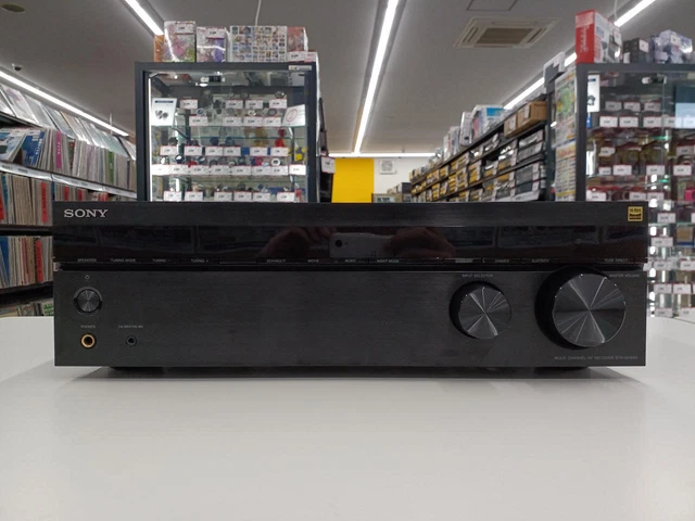 SONY STR-DH590 CHANNEL Bluetooth 4K HDR Hi-Res Receiver Bundle Black ...