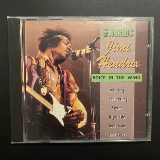 A9 The World of Jimi Hendrix - Voice in the Wind 1992 CD VERY GOOD CONDITION