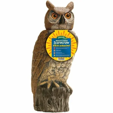 Dalen Products Incorporated DALSRHO4 Dalen Gardeneer Solar Rotating Head Owl