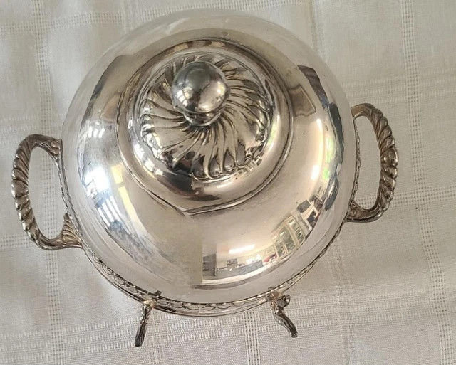 Pairpoint Silverplate Butter Dish