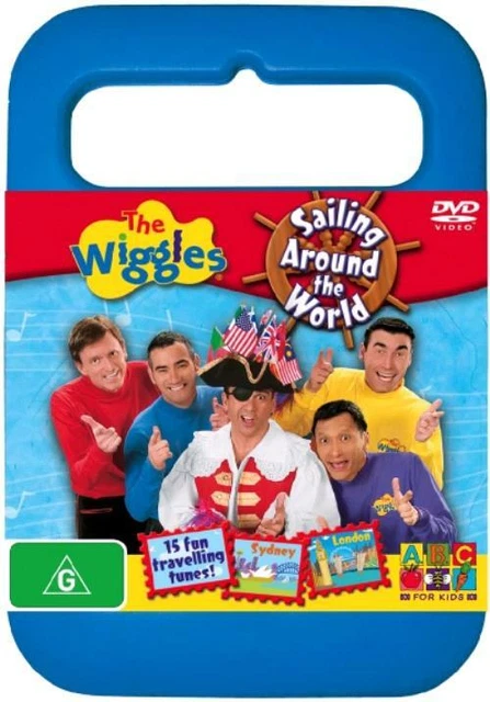 WIGGLES THE Sailing Around The World DVD 2005 Very Good Condition 
