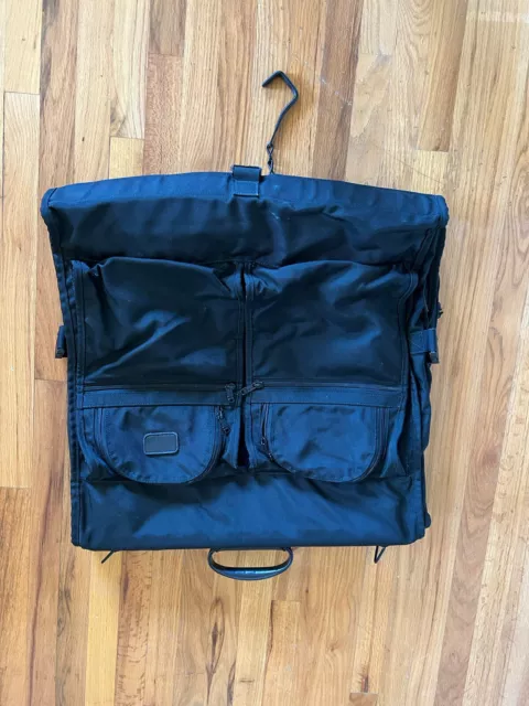Tumi Black Nylon Fold Up Travel Bag Alpha Extended