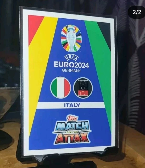 TOPPS MATCH ATTAX UEFA EURO 2024 Italia Centurione Leonardo Bonucci
