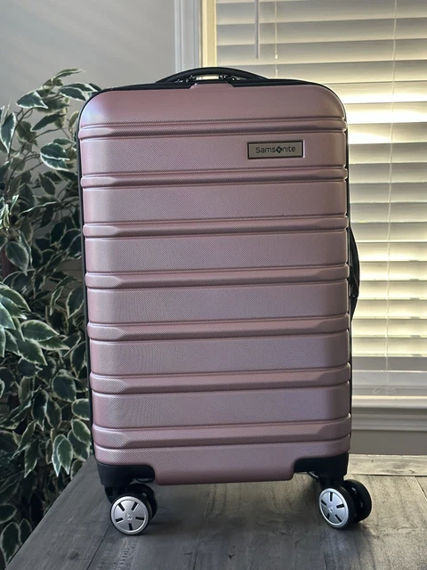 Samsonite Pattern SAMSONITE OMNI 2 Hardside Expandable Luggage 20” Carry-on Spinner Rose ...