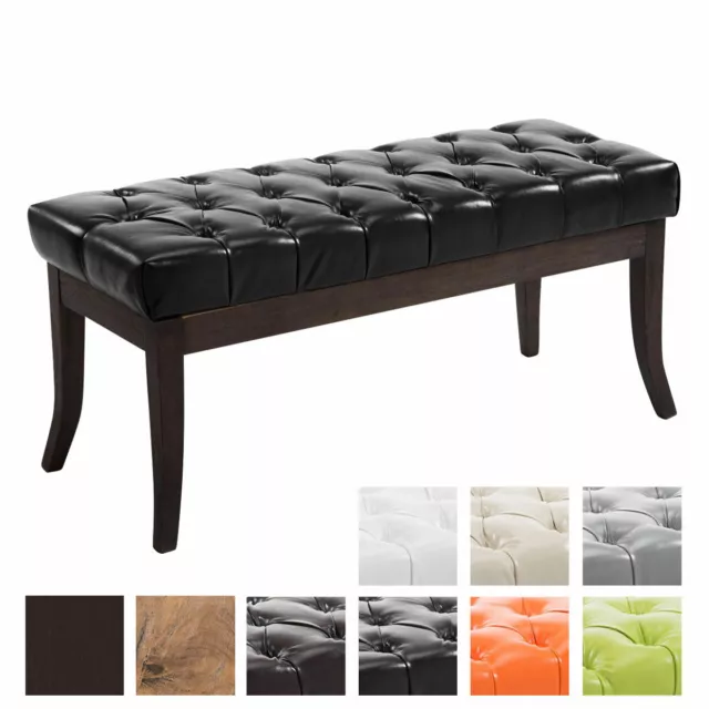 Panca Chesterfield Ramses Similpelle Panchina Ingresso Capitonné Fondo Letto