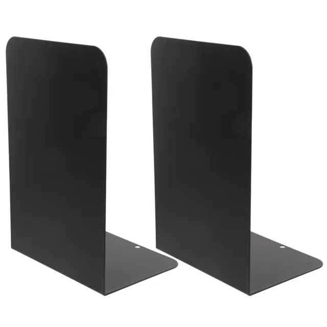 Soportes para estanterías decoración de mesa negra estantería de metal