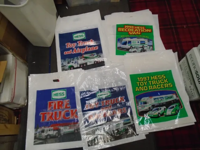 Lot Of Assorted Hess Truck Bags