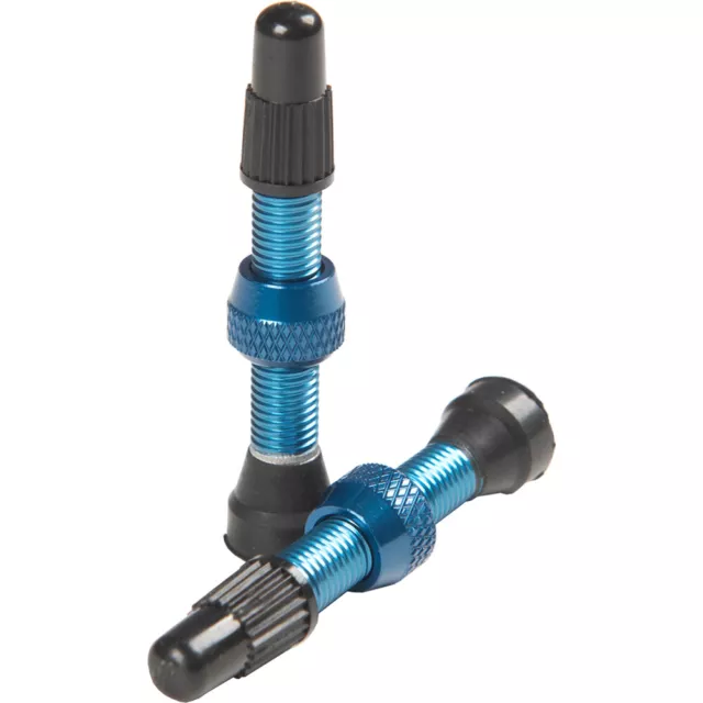 Stan's NoTubes Ventil 35mm Aluminium, SV, paarweise blau