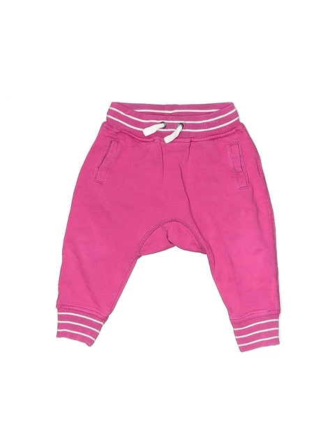 Hanna Andersson Girls Pink Sweatpants 18-24 Months