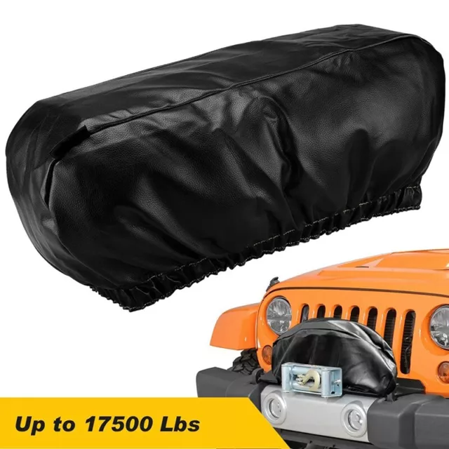 Winch Cover Heavy Duty Winch Cover Dust-Proof Universal Winch Cover for 5843