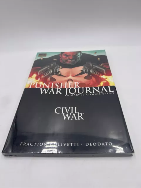 Punisher War Journal ~ Civil War ~ A Marvel Comics Event - Hard Cover sealed