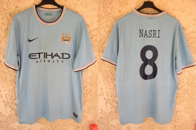 MEN'S FC ARSENAL 2008/2009 SAMIR NASRI UEFA SOCCER FOOTBALL SHIRT JERSEY SIZE S