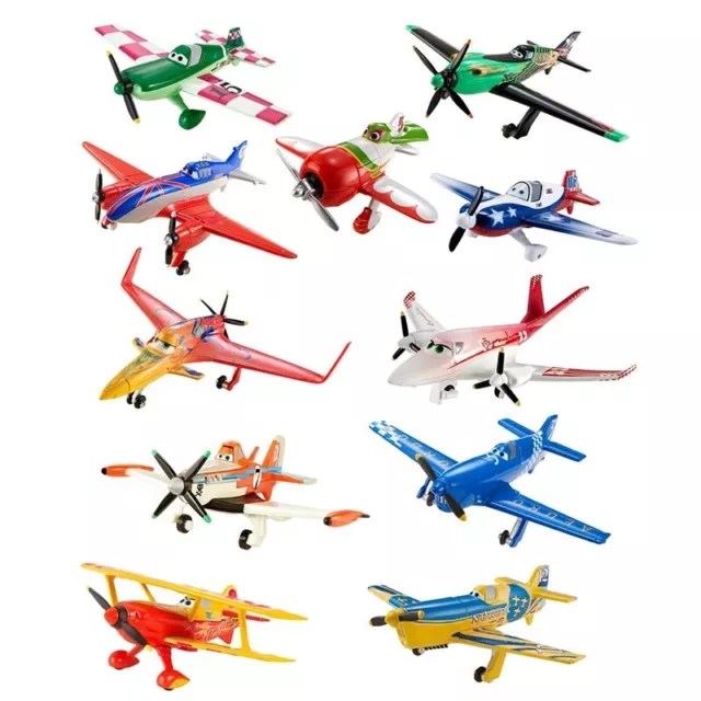 Disney Pixar Cars Planes Dusty 1:55 Diecast Toy Model Plane Loose Kids Gifts