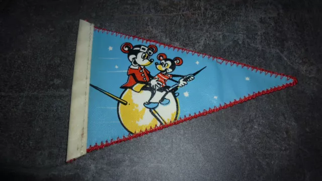 DDR Fahrradwimpel Fahrradfahne Micky Maus Kinderfahrrad